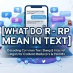 what do rp mean in text
