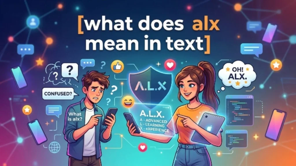 what does alx mean in text