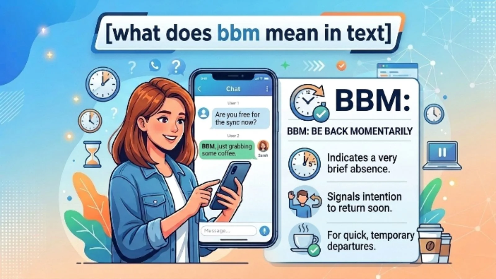 what does bbm mean in text
