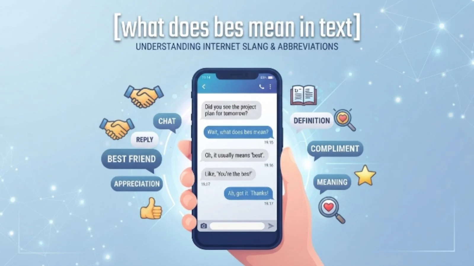 what does bes mean in text