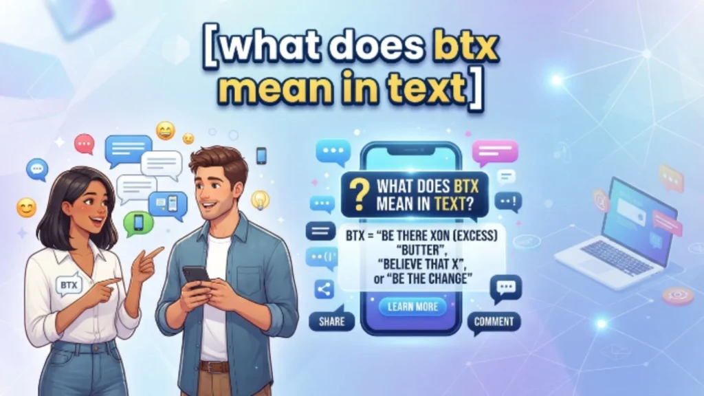 what does btx mean in text