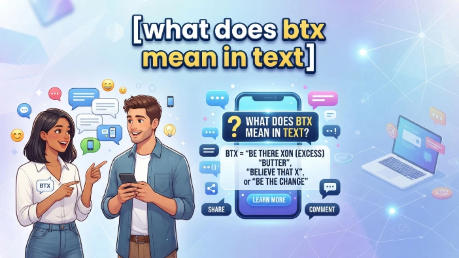 what does btx mean in text