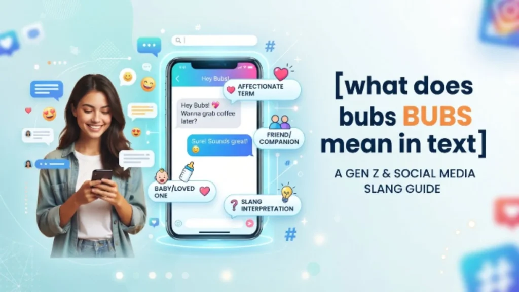 what does bubs mean in text