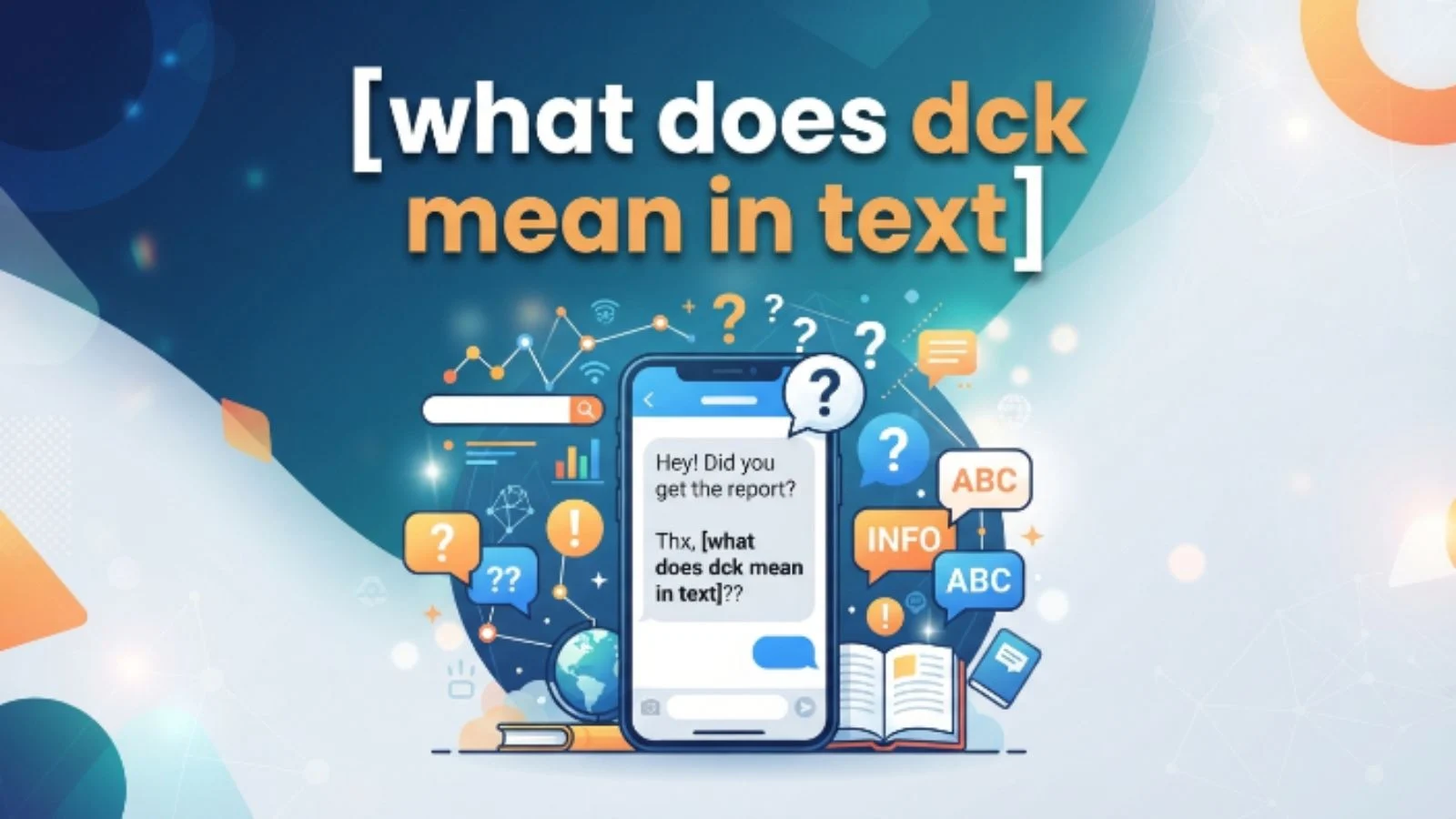 what does dck mean in text