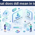 what does ddl mean in text