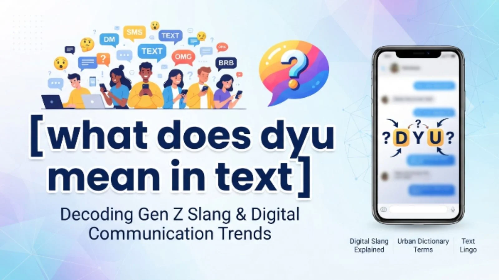 what does dyu mean in text