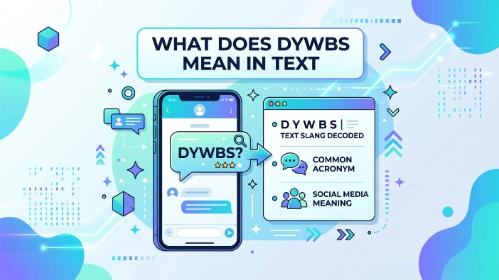 what does dywbs mean in text