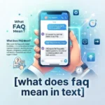 what does faq mean in text