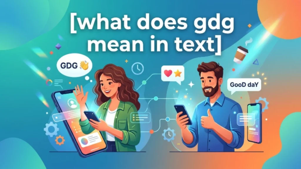 what does gdg mean in text