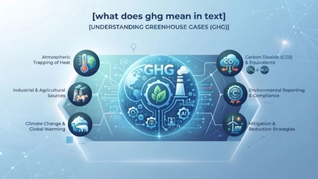 what does ghg mean in text