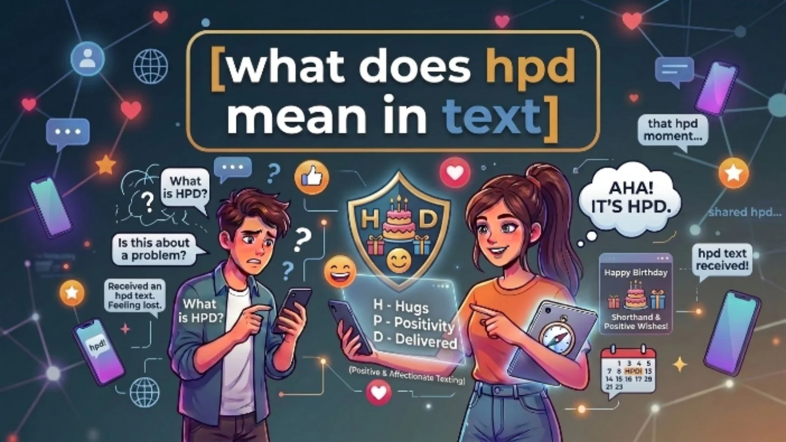 what does hpd mean in text