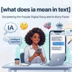 what does ia mean in text