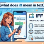 what does iff mean in text