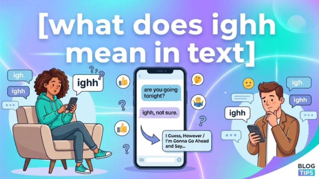 what does ighh mean in text