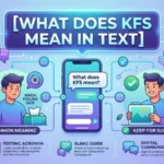what does kfs mean in text