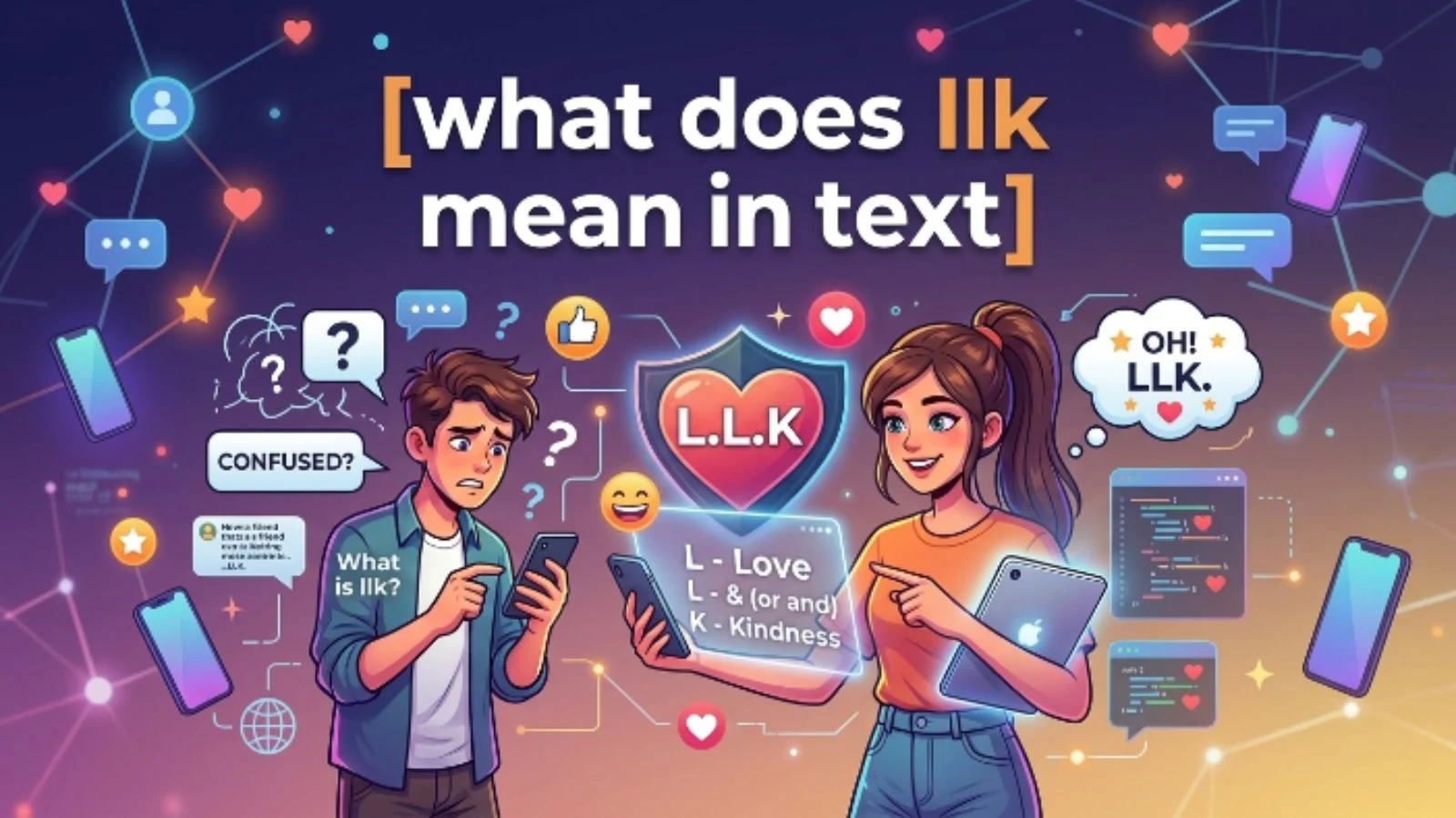 what does llk mean in text