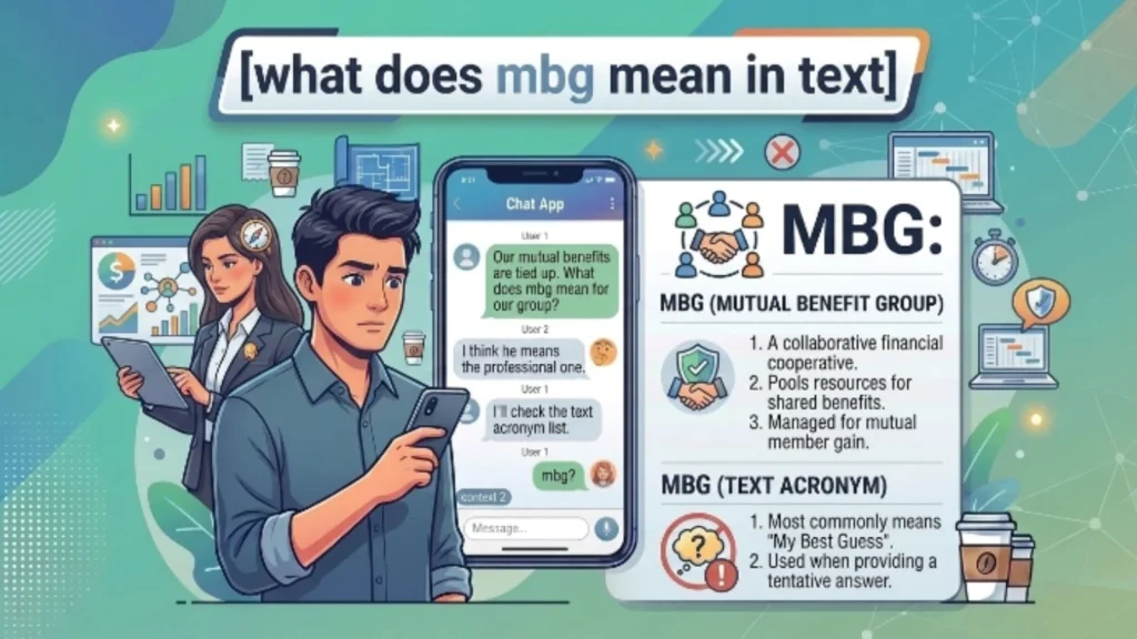 what does mbg mean in text