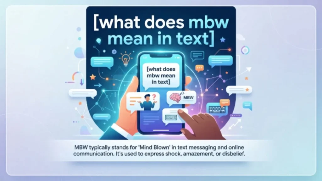 what does mbw mean in text