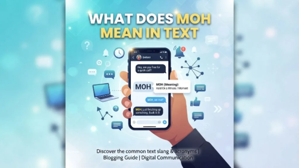 what does moh mean in text
