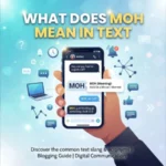 what does moh mean in text