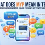 what does myp mean in text
