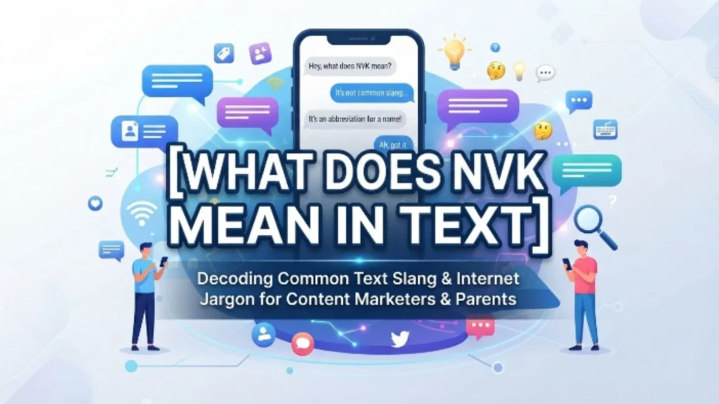 what does nvk mean in text