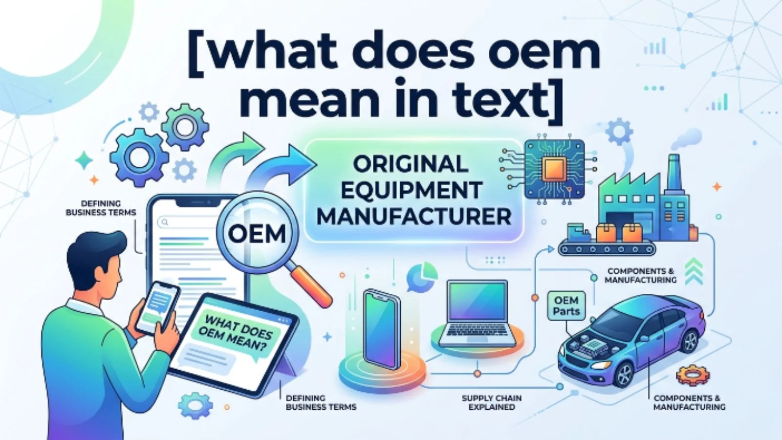 what does oem mean in text