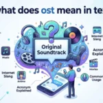 what does ost mean in text