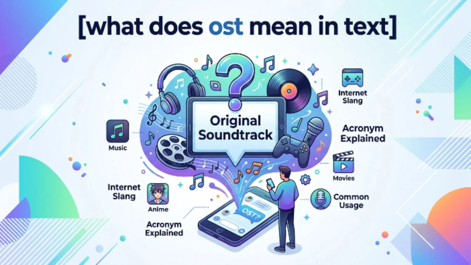 what does ost mean in text