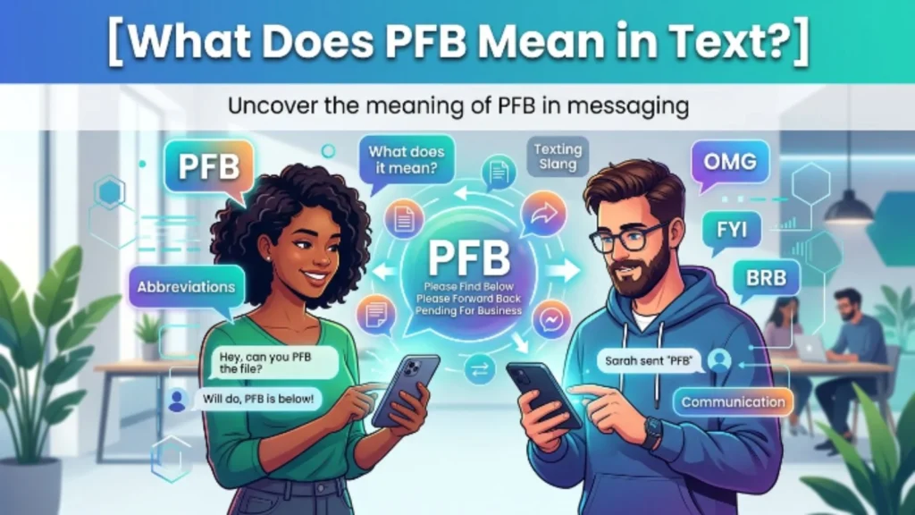 what does pfb mean in text