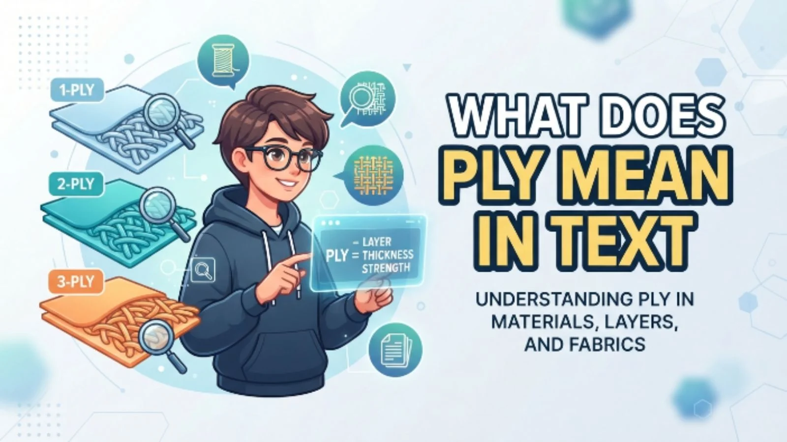 what does ply mean in text