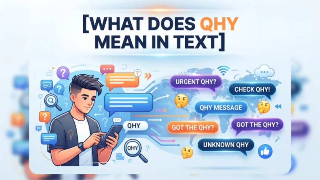 what does qhy mean in text