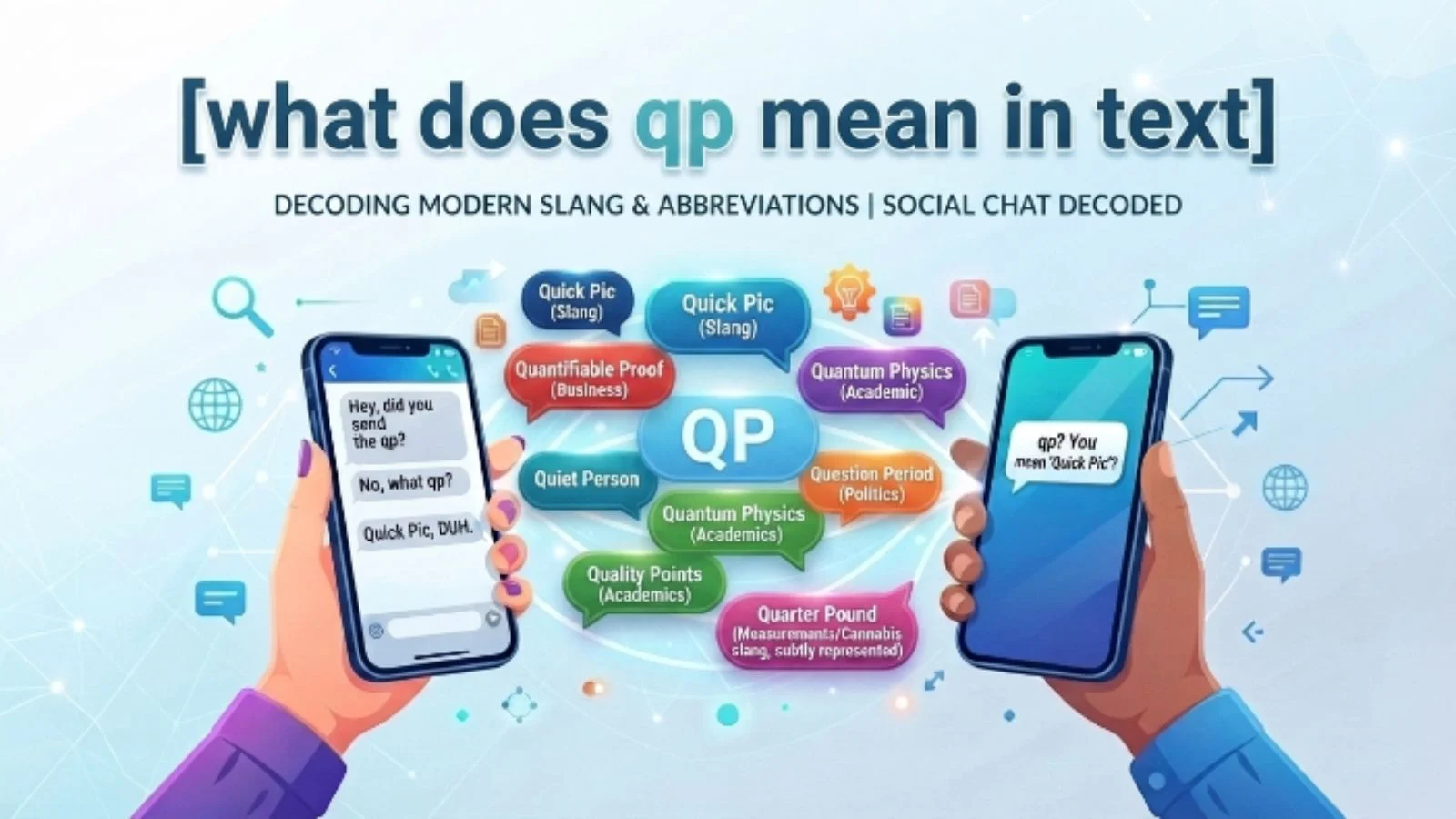 what does qp mean in text