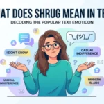 what does shrug mean in text
