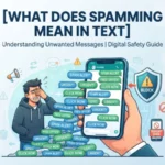 what does spamming mean in text
