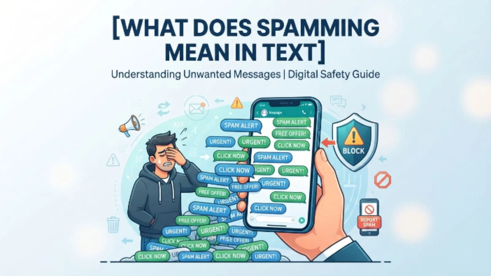 what does spamming mean in text