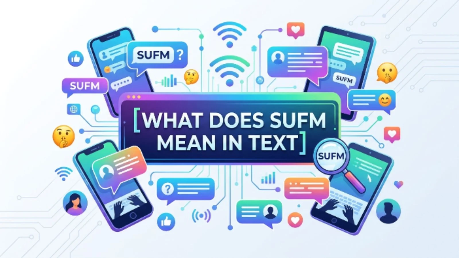 what does sufm mean in text