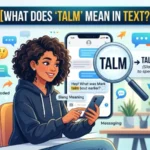 what does talm mean in text