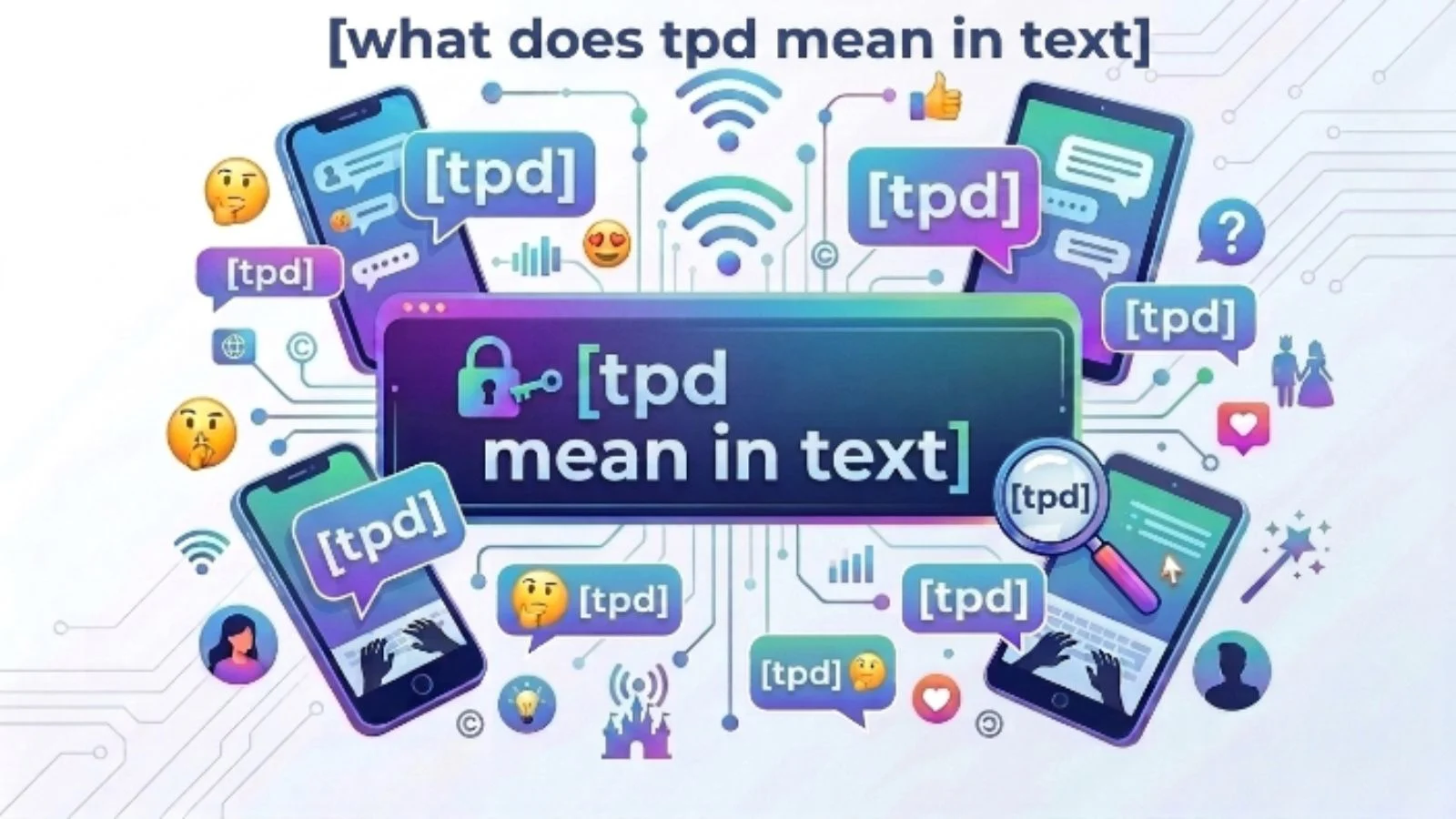what does tpd mean in text