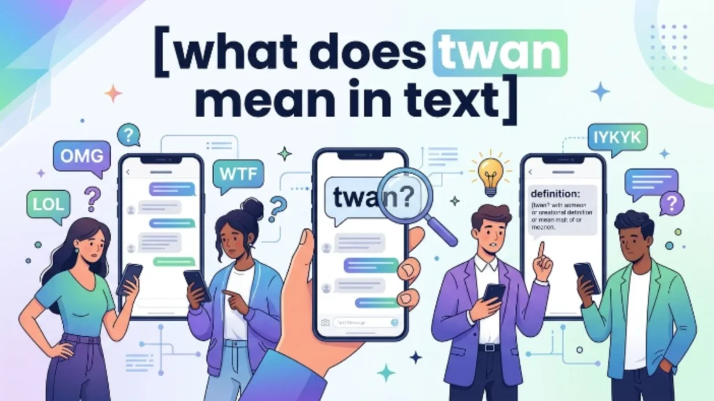 what does twan mean in text
