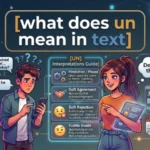 what does un mean in text