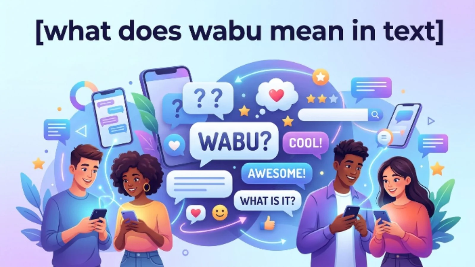 what does wabu mean in text