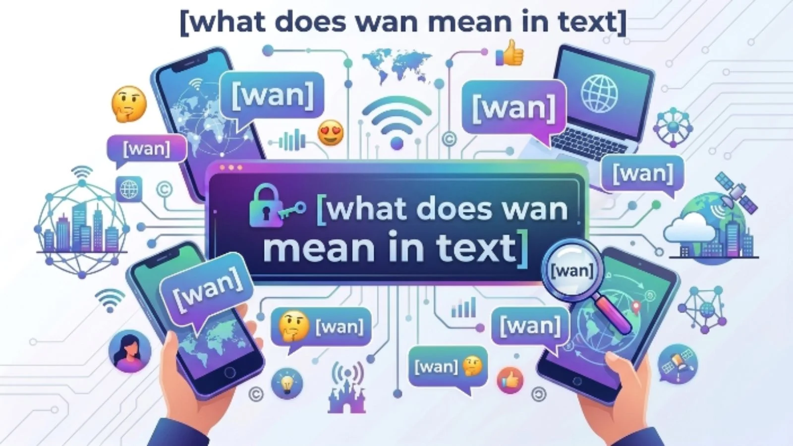 what does wan mean in text