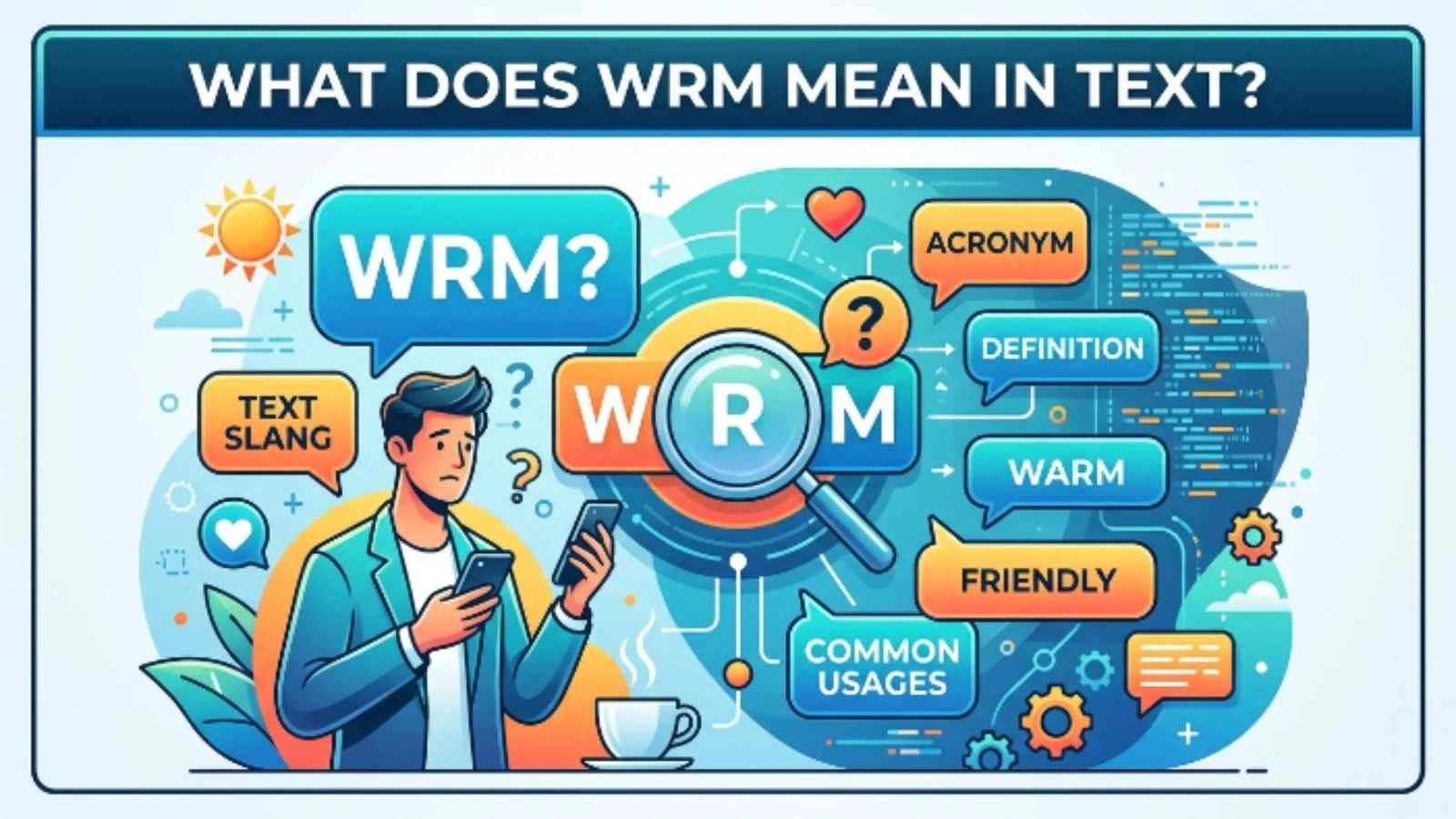 what does wrm mean in text