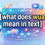 what does wua mean in text