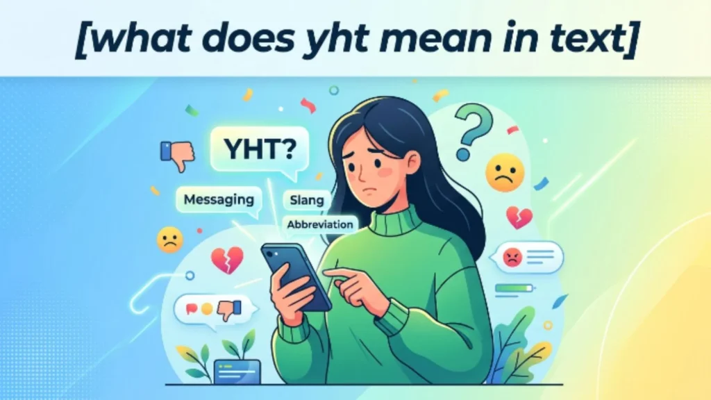 what does yht mean in text