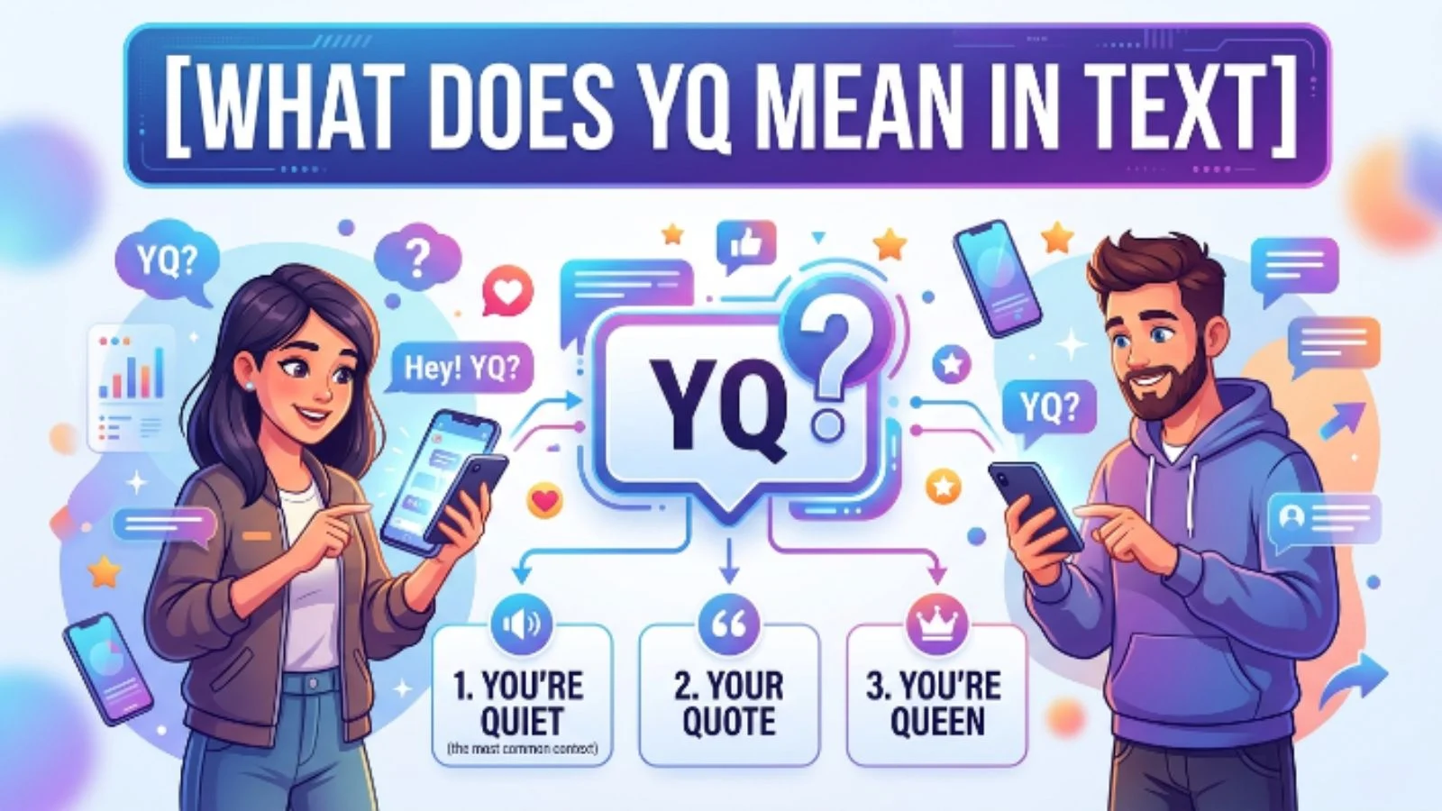 what does yq mean in text
