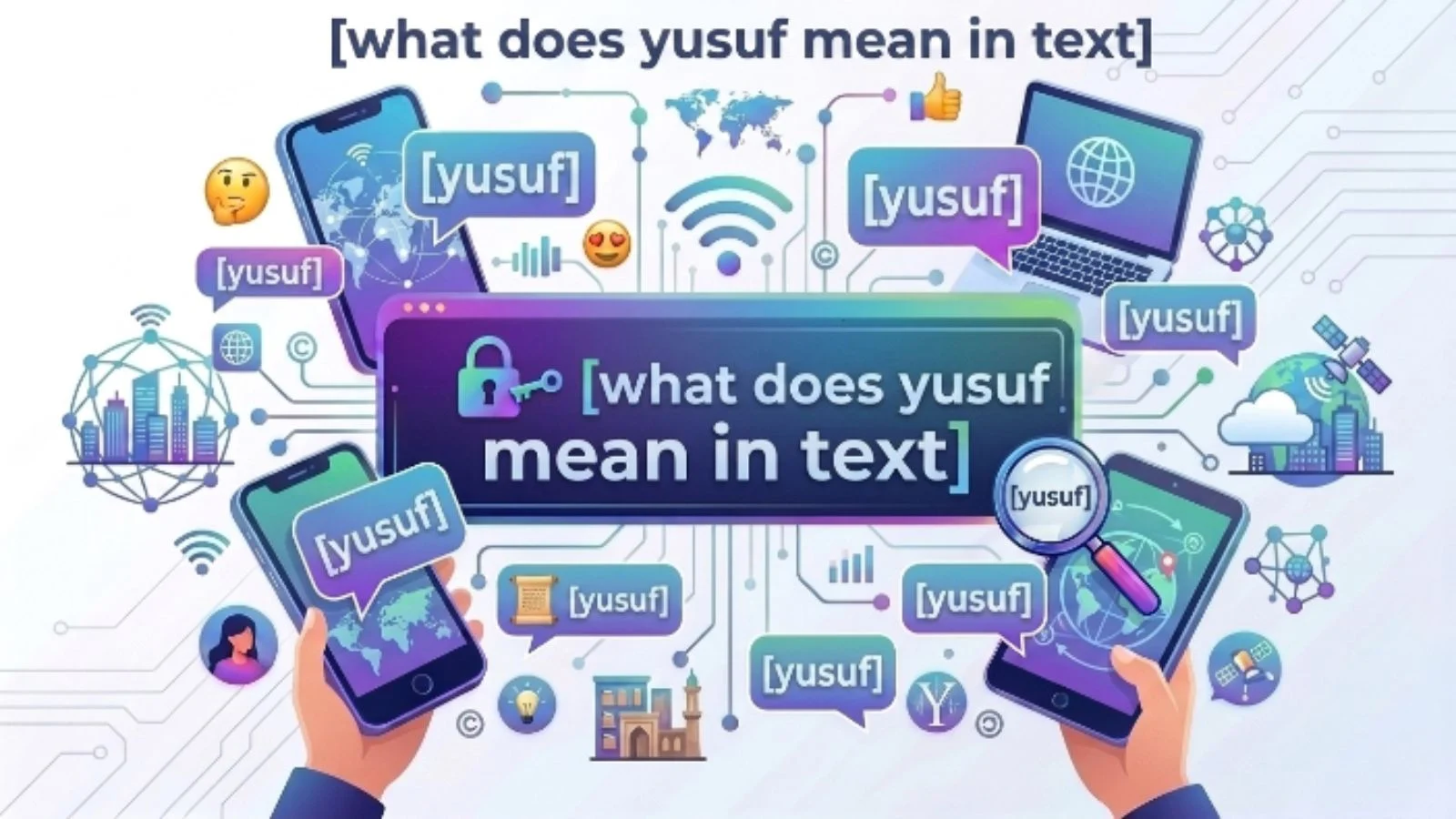 what does yusuf mean in text