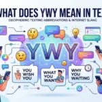 what does ywy mean in text