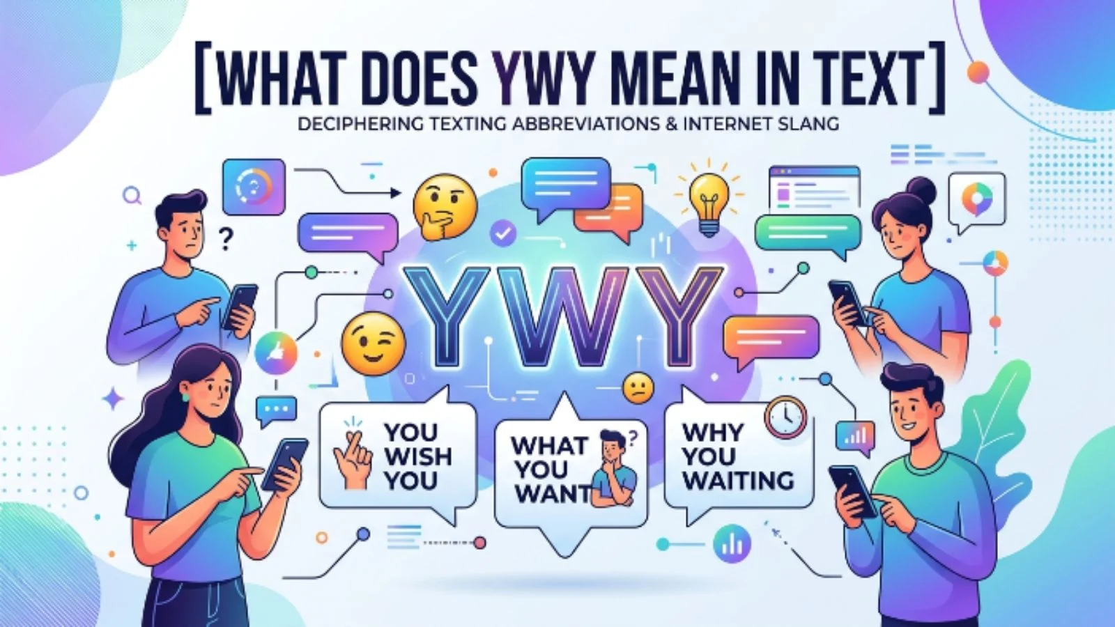 what does ywy mean in text